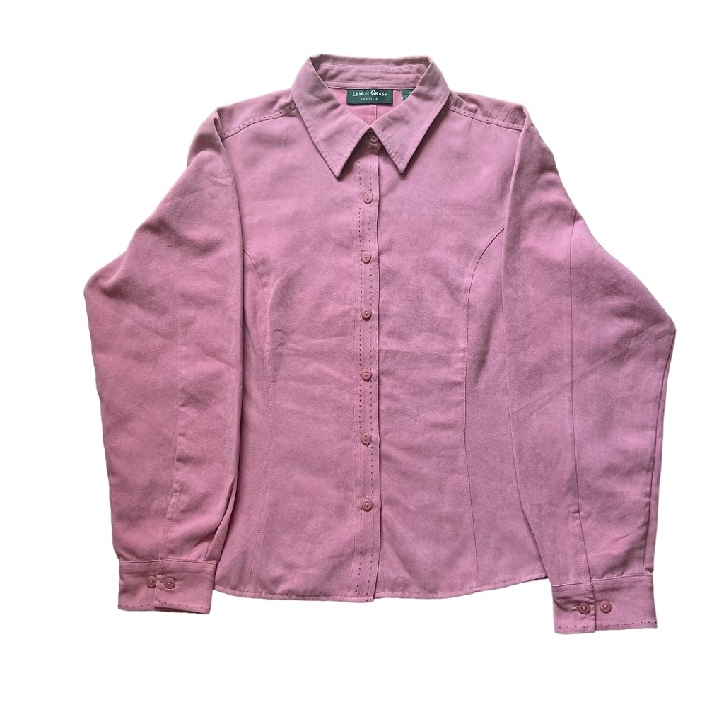 Lemon Grass Poly - Suede Top - Size X-Large